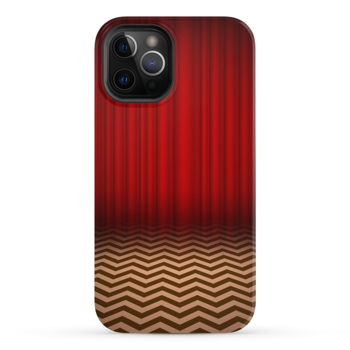 iPhone 12 Pro StrongFit Twin Peaks Red Room by Alisterny
