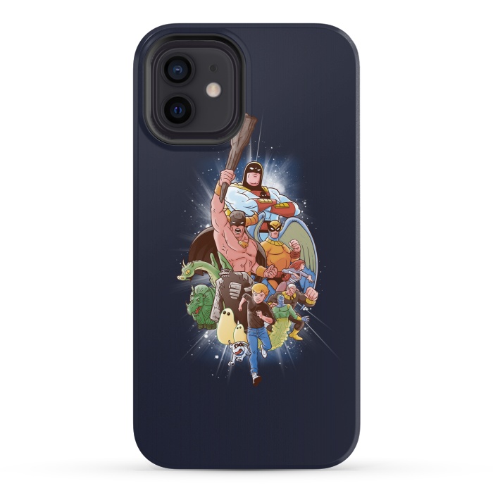 iPhone 12 StrongFit CHILDHOOD HEROES by SKULLPY