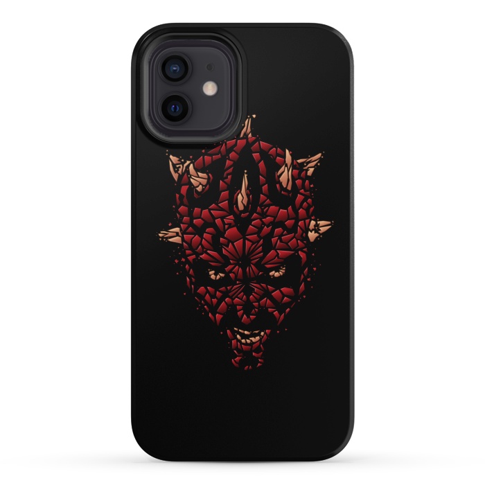 iPhone 12 StrongFit SHATTERED EVIL by SKULLPY