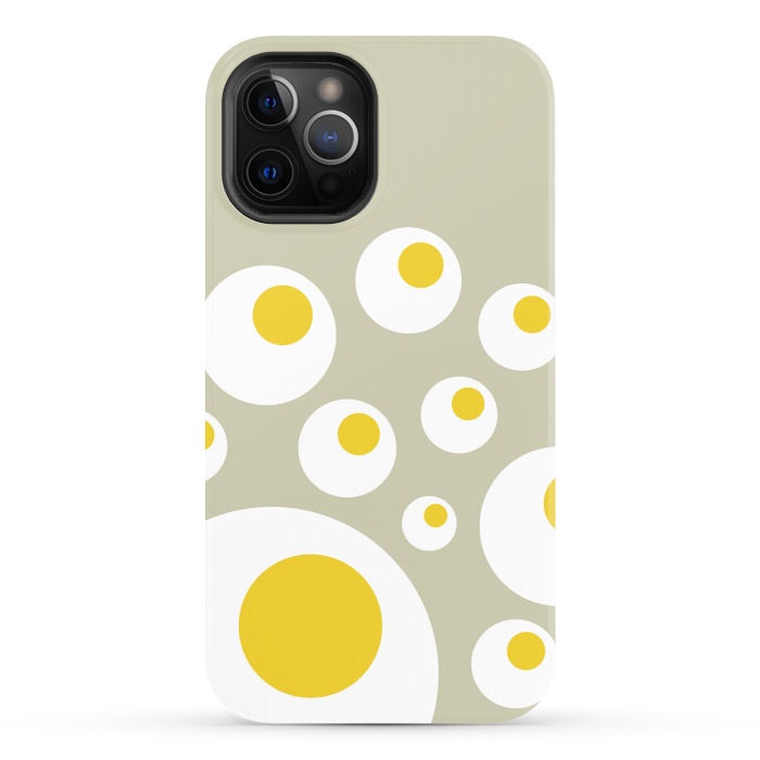 iPhone 12 Pro StrongFit The Fried Eggs Rebellion II by Dellán
