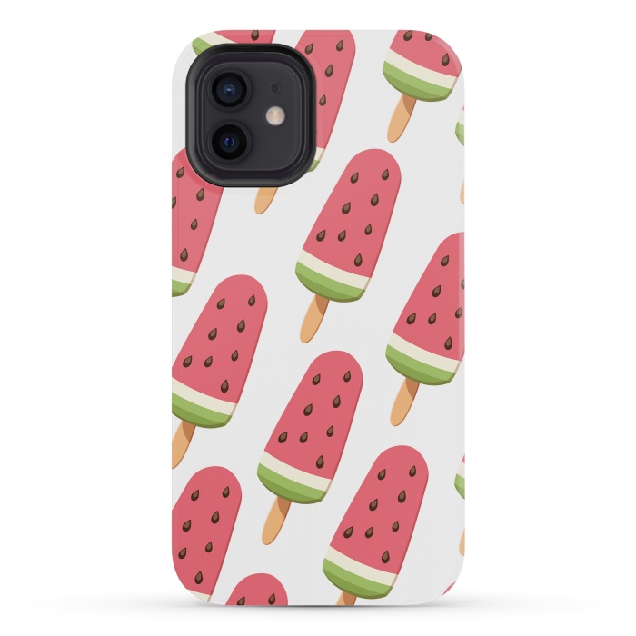 iPhone 12 mini StrongFit Watermelon Palettes by Rossy Villarreal
