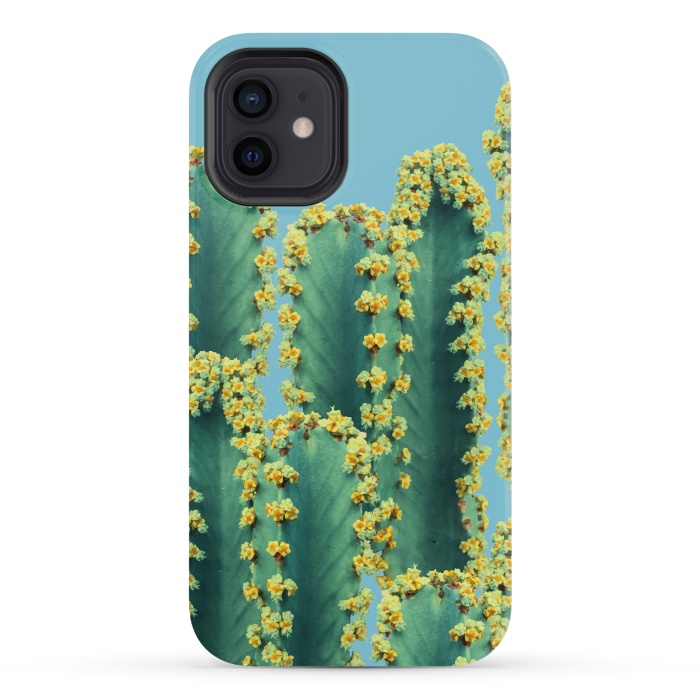 iPhone 12 mini StrongFit Adorened Cactus V2 by Uma Prabhakar Gokhale