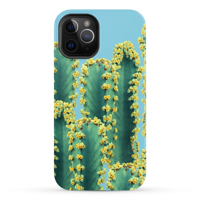 iPhone 12 Pro StrongFit Adorened Cactus V2 by Uma Prabhakar Gokhale