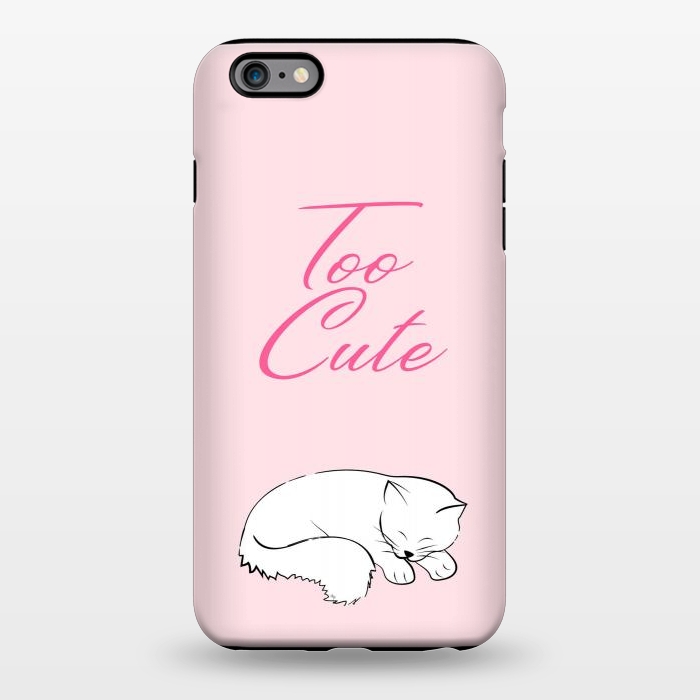 iPhone 6/6s plus StrongFit Too cute pussy cat by Martina