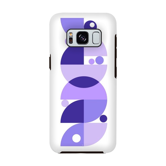 Galaxy S8 StrongFit Retro graphic purple by Martina