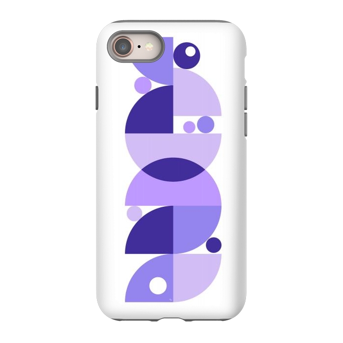 iPhone 8 StrongFit Retro graphic purple by Martina