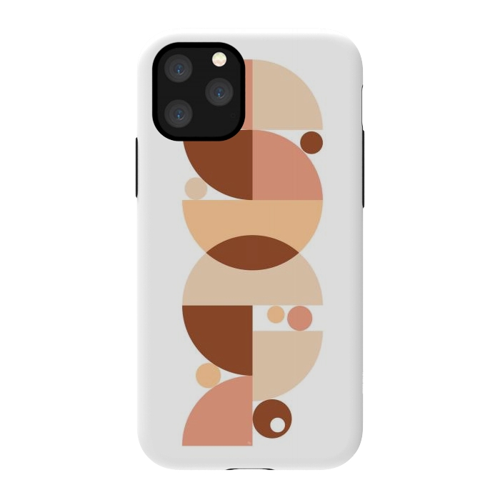 iPhone 11 Pro StrongFit Retro graphic Terracota by Martina