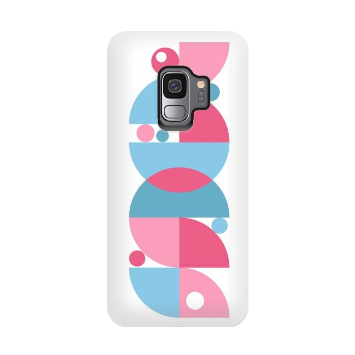 Galaxy S9 StrongFit Retro graphic Colourful by Martina