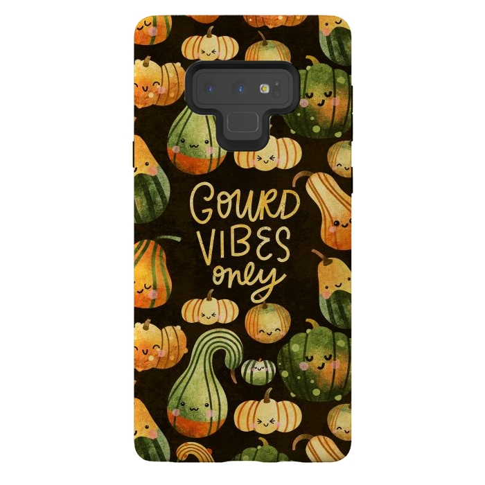 Galaxy Note 9 StrongFit Gourd Vibes Only by Noonday Design