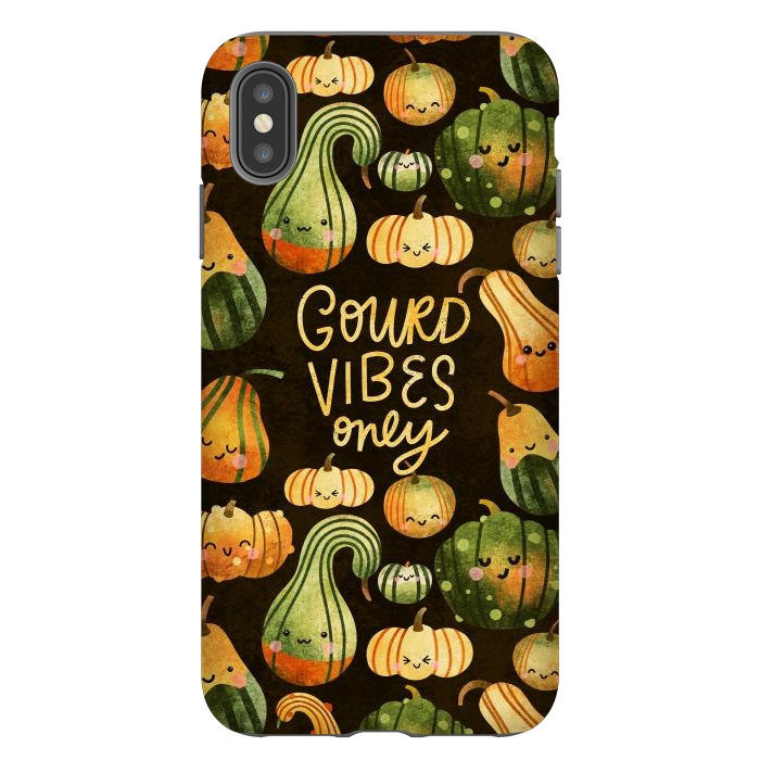 iPhone Xs Max StrongFit Gourd Vibes Only by Noonday Design