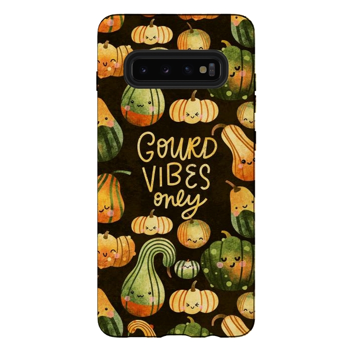 Galaxy S10 plus StrongFit Gourd Vibes Only by Noonday Design