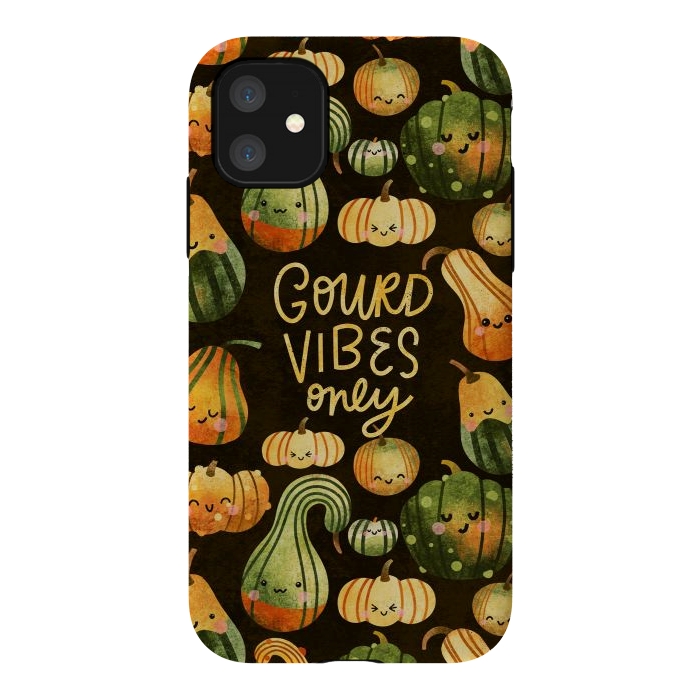 iPhone 11 StrongFit Gourd Vibes Only by Noonday Design