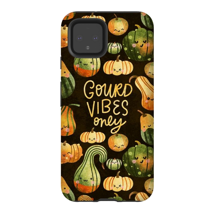 Pixel 4 StrongFit Gourd Vibes Only by Noonday Design