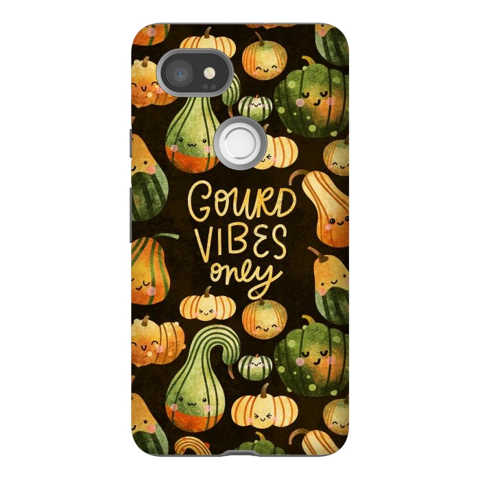 Pixel 2XL StrongFit Gourd Vibes Only by Noonday Design