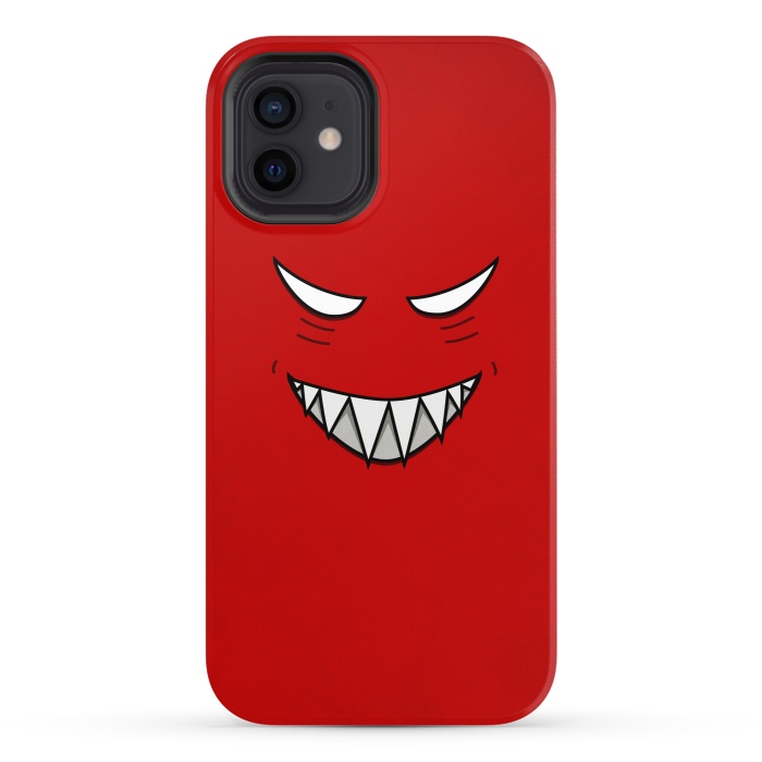 iPhone 12 StrongFit Evil Grinning Face by Boriana Giormova