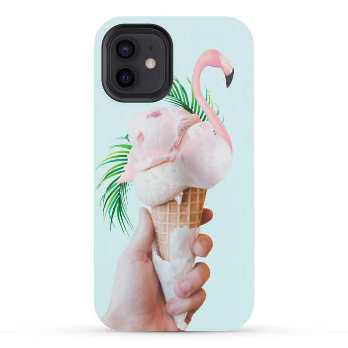 iPhone 12 mini StrongFit Tropical Ice Cream by Uma Prabhakar Gokhale