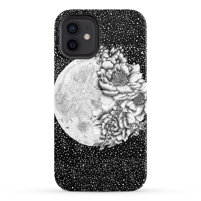 iPhone 12 StrongFit Moon Abloom by ECMazur 