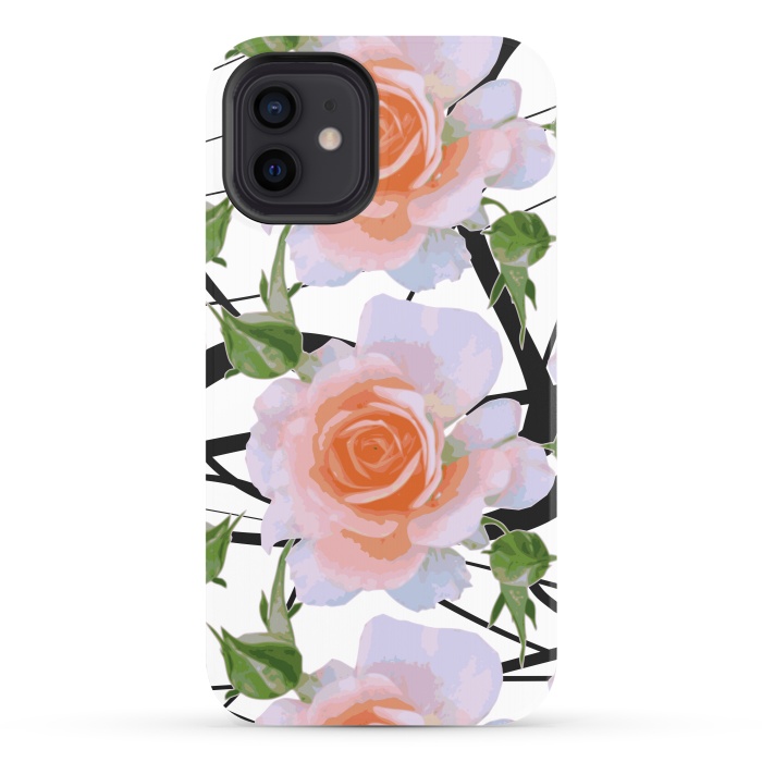 iPhone 12 StrongFit Swiggles + Florals by Zala Farah
