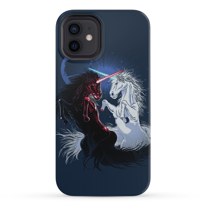 iPhone 12 mini StrongFit Unicorn Wars by Branko Ricov