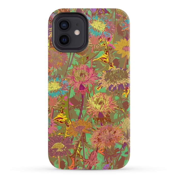 iPhone 12 StrongFit Dandelion Dawn by Lotti Brown