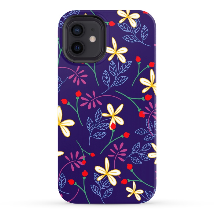 iPhone 12 StrongFit Floral Paradise II by Allgirls Studio