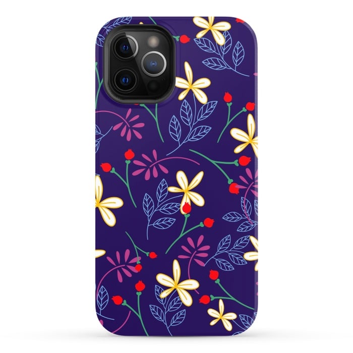 iPhone 12 Pro StrongFit Floral Paradise II by Allgirls Studio