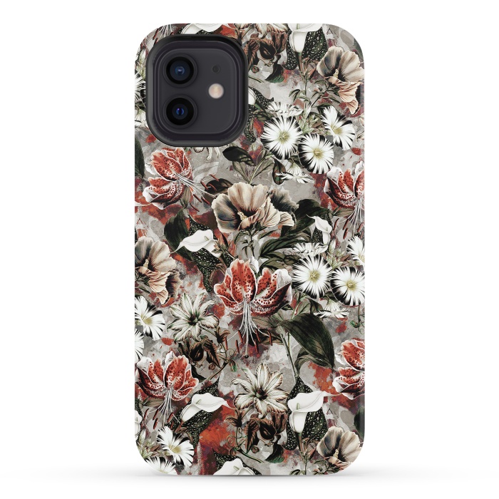 iPhone 12 StrongFit Floral Fall by Riza Peker