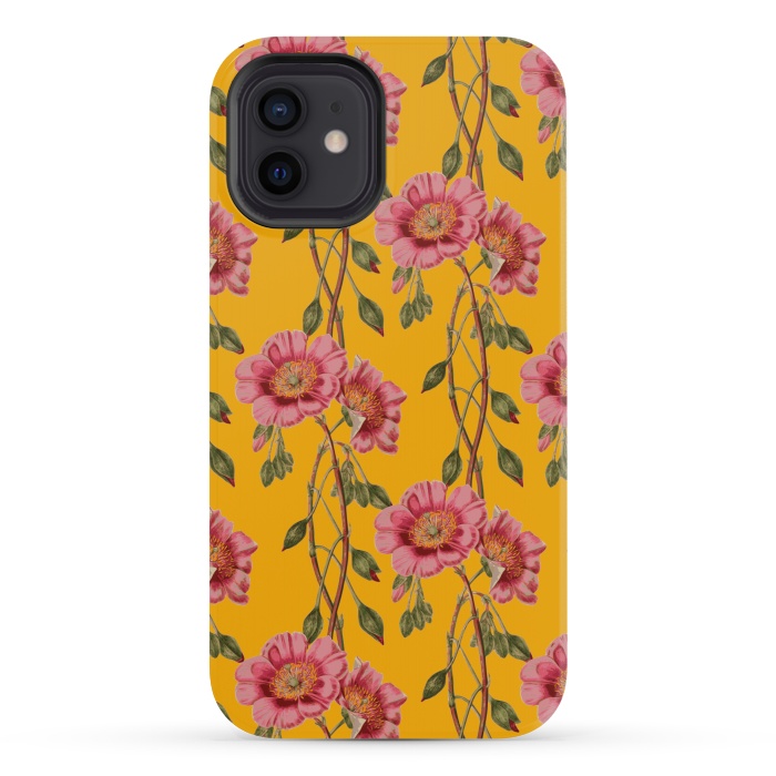 iPhone 12 mini StrongFit Streaming Blossoms by Zala Farah