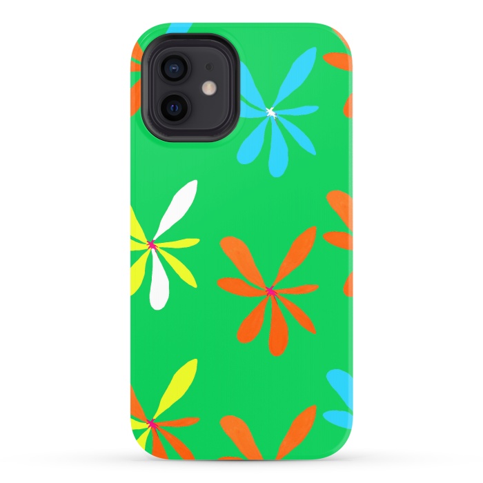 iPhone 12 StrongFit Groovy, Man! by Bettie * Blue