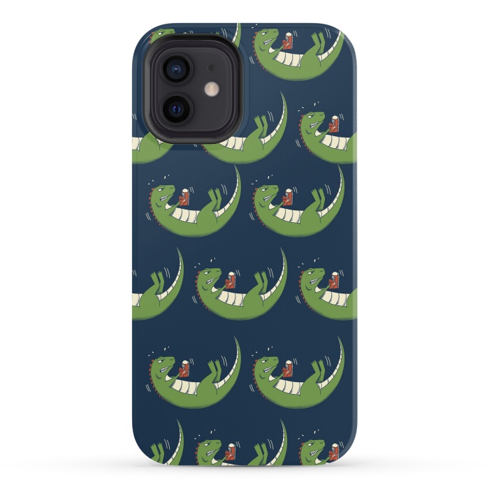 iPhone 12 StrongFit Dinosaur new shoes by Coffee Man