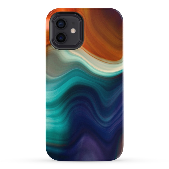 iPhone 12 StrongFit Color Wave by CatJello