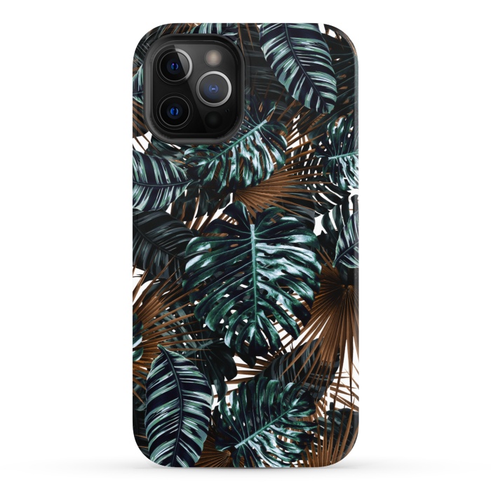 iPhone 12 Pro StrongFit TROPICAL GARDEN X by Burcu Korkmazyurek