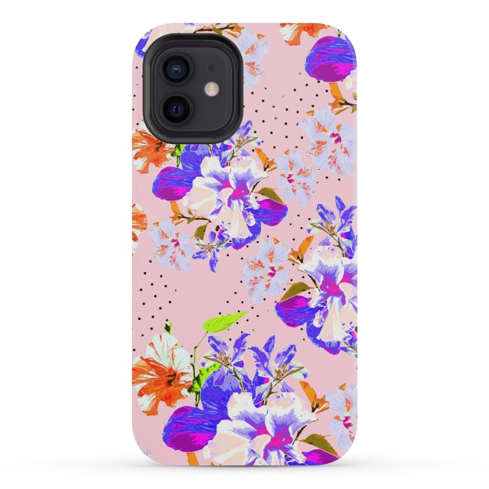 iPhone 12 mini StrongFit Hyper Bloom by Zala Farah