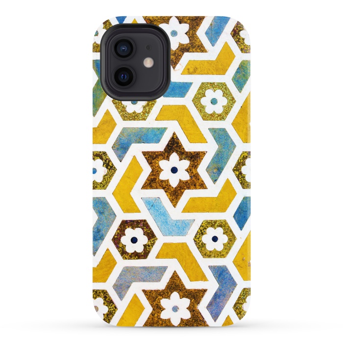 iPhone 12 StrongFit Moroccan Bliss by Uma Prabhakar Gokhale