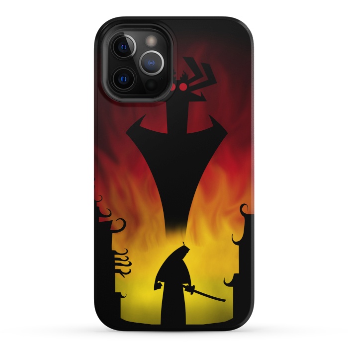 iPhone 12 Pro StrongFit Fighting the Darkness by Denis Orio Ibañez