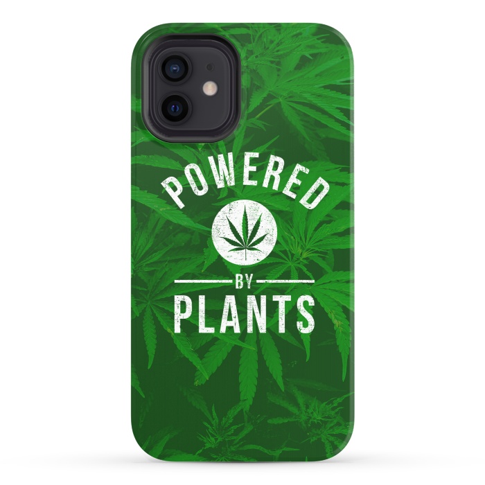 iPhone 12 StrongFit Powered by Plants by Mitxel Gonzalez