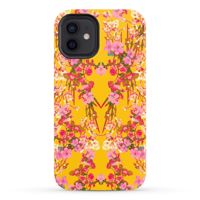 iPhone 12 StrongFit Floral Decor by Zala Farah