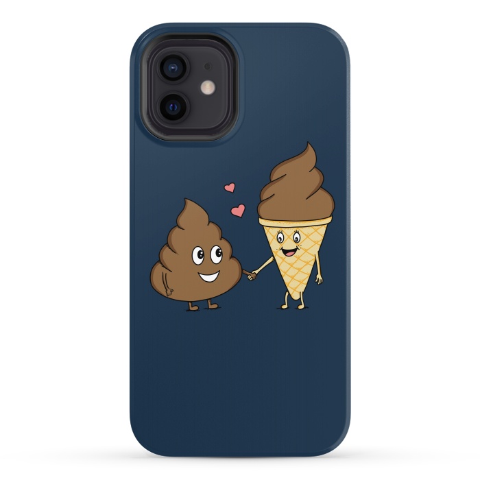 iPhone 12 StrongFit True love Blue by Coffee Man