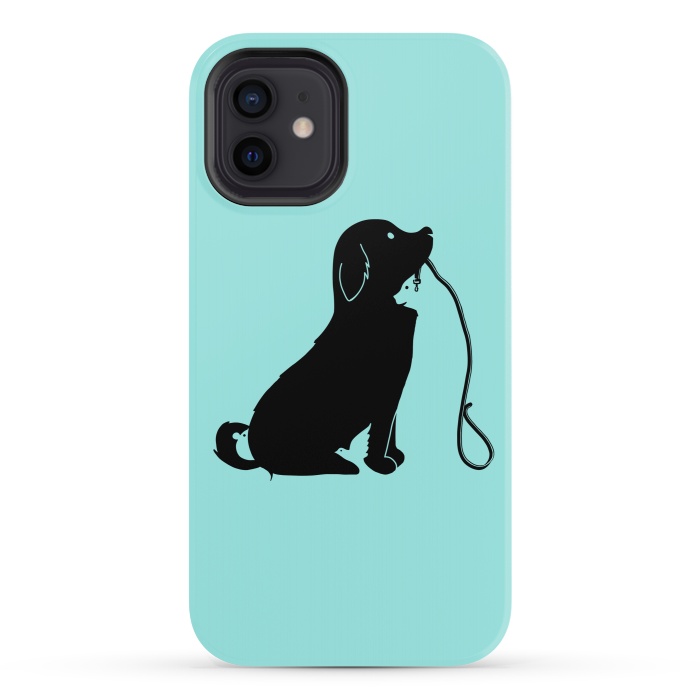 iPhone 12 StrongFit Animals green by Coffee Man