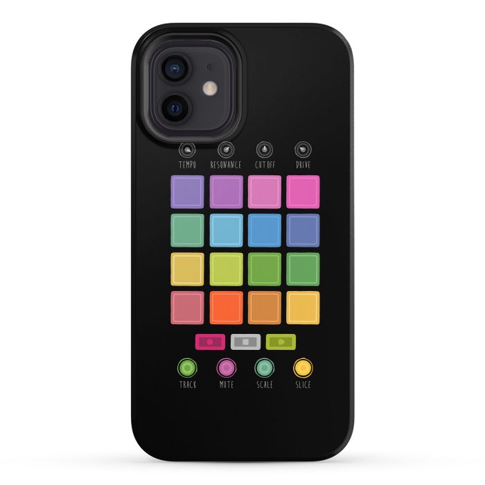 iPhone 12 StrongFit Dj Electronic Music Mixer by Dellán