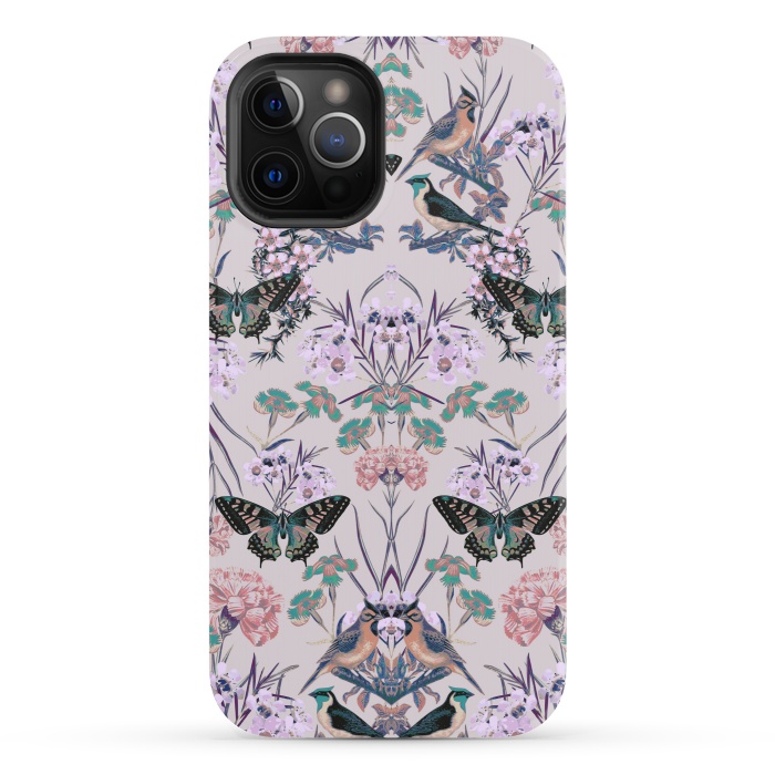 iPhone 12 Pro StrongFit Floral Fantasy Flip by Zala Farah