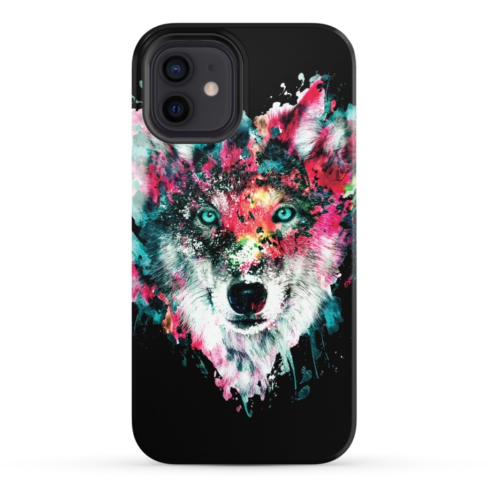 iPhone 12 StrongFit Wolf by Riza Peker