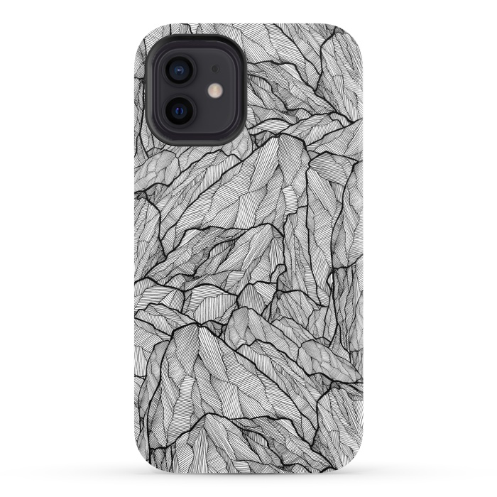 iPhone 12 StrongFit Rocks on rocks by Steve Wade (Swade)