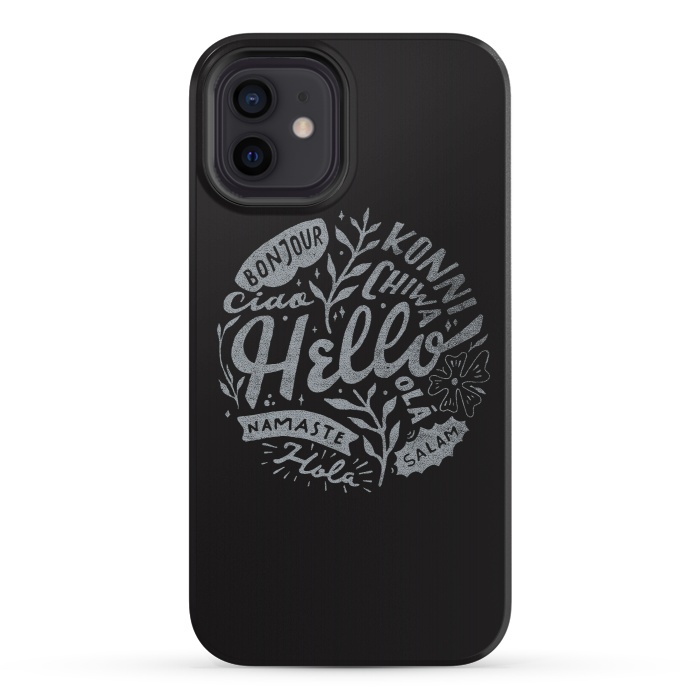 iPhone 12 StrongFit Hello by Tatak Waskitho