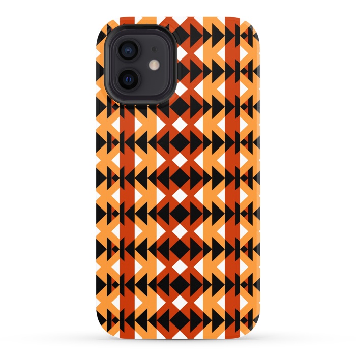 iPhone 12 StrongFit Tribal Pattern by Dhruv Narelia