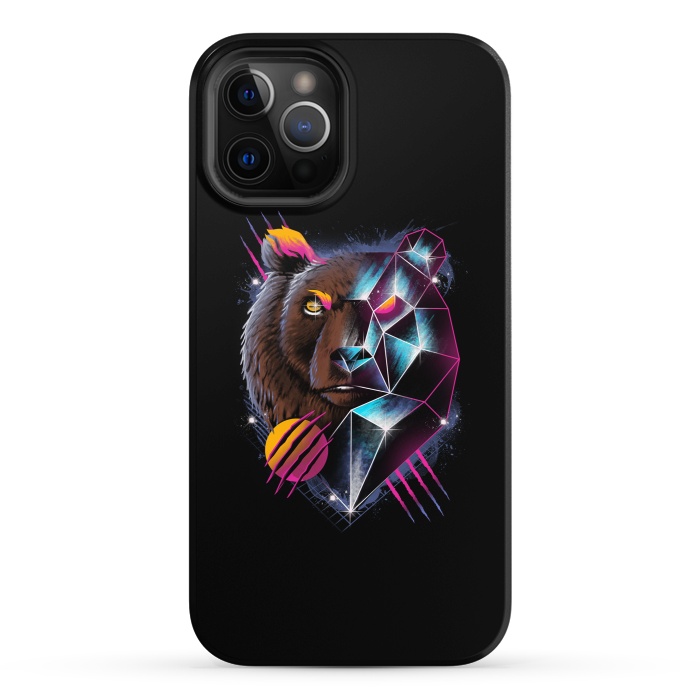 iPhone 12 Pro StrongFit Rad Bear by Vincent Patrick Trinidad