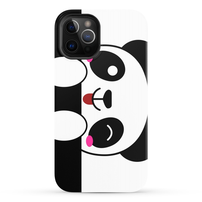 iPhone 12 Pro StrongFit panda love by MALLIKA