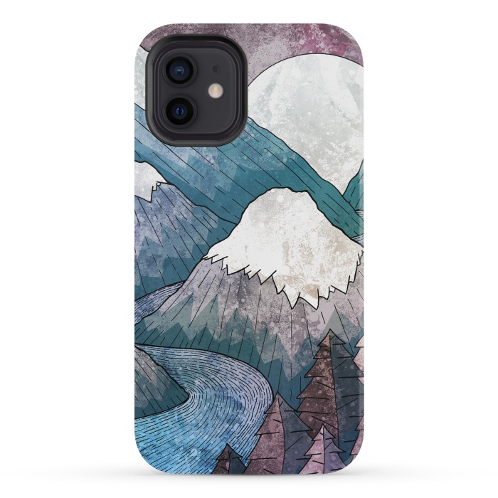 iPhone 12 mini StrongFit A cold river canyon by Steve Wade (Swade)