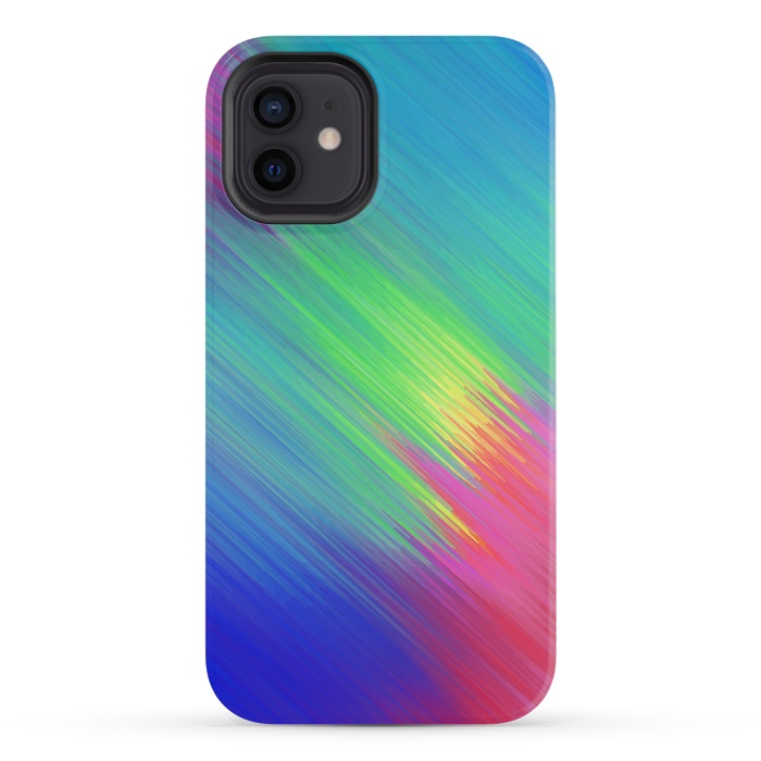 iPhone 12 mini StrongFit Colorful Movement by Sitchko