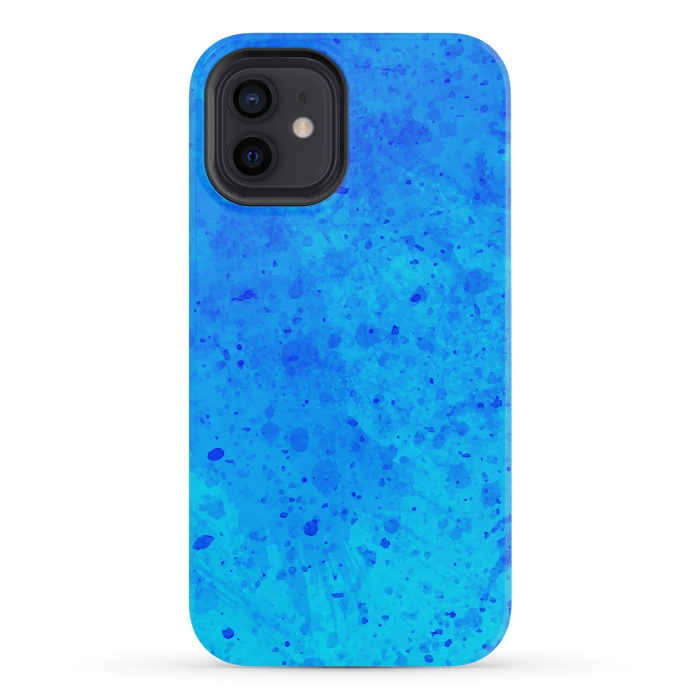 iPhone 12 mini StrongFit Blue Chaos by Sitchko